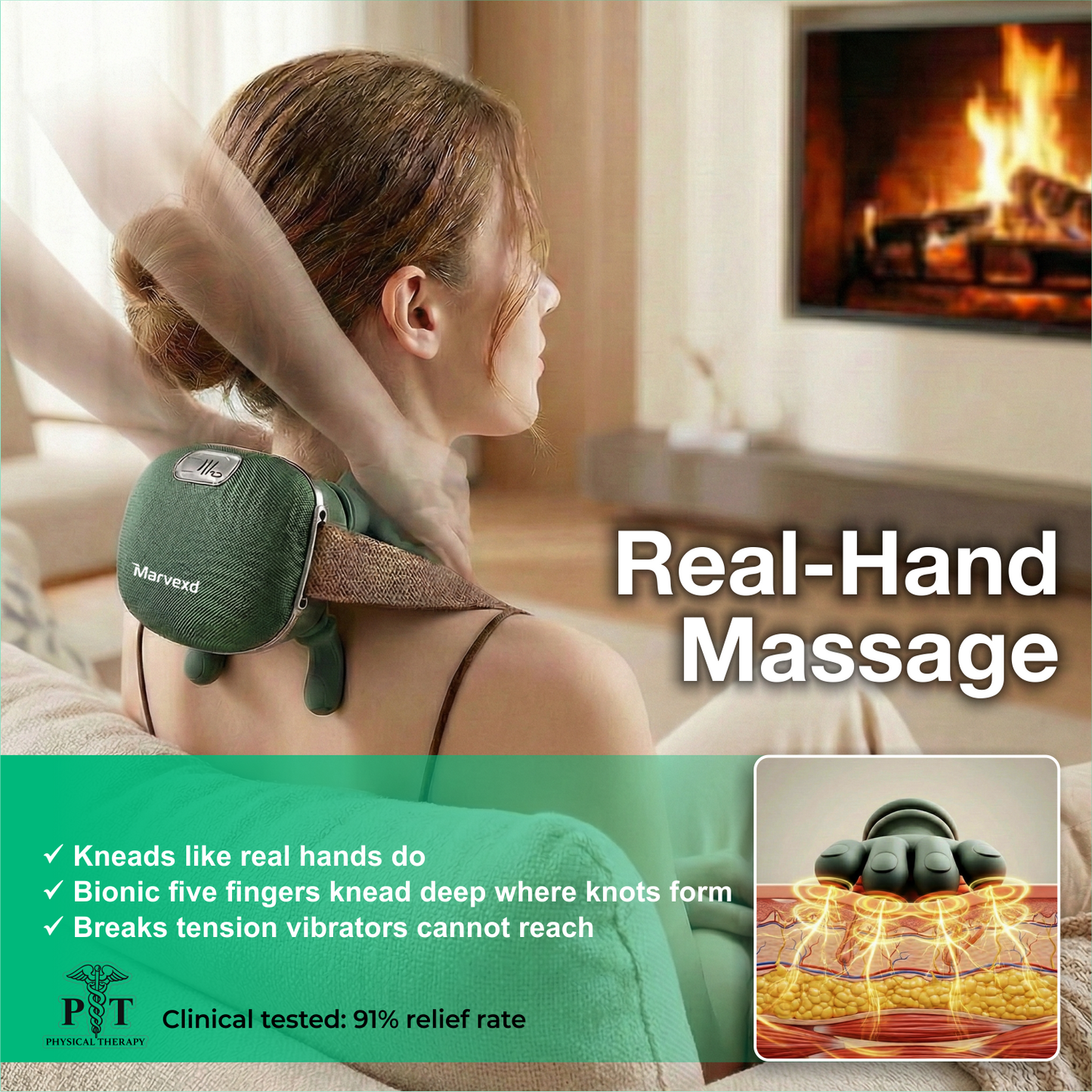 Marvexd™ – Bionic Hand Neck & Shoulder Massager